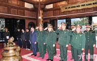 General Nguyen Trong Nghia leads “return-to-the-roots” activities in Thai Nguyen